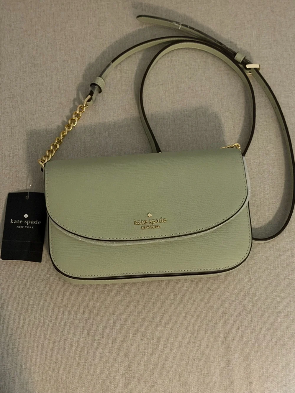 kate spade Pale Mint Leather Crossbody